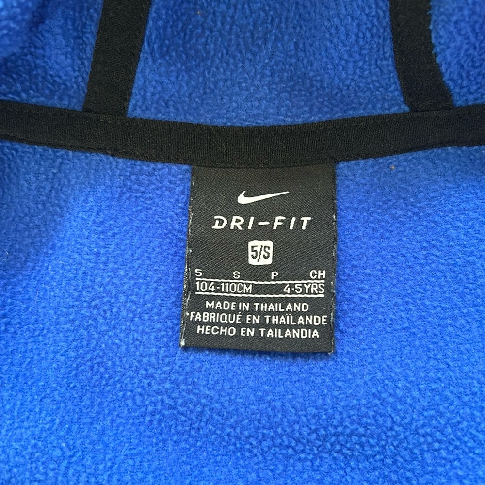 Nike | blue zip up hooded coat jacket | 5 - Picture 4 of 6